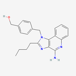 molecular formula C22H24N4O B12366367 TLR7 agonist 20 