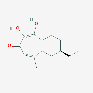 molecular formula C15H18O3 B1236642 Manicol 