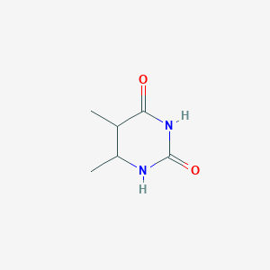 molecular formula C6H10N2O2 B12366717 cis-5,6-Dimethylhexahydropyrimidine-2,4-dione 