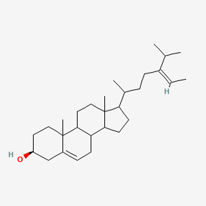 molecular formula C29H48O B1236674 Stigmasta-5,24(28)-dien-3beta-ol, (Z)- 