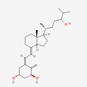 molecular formula C27H44O3 B1236676 1alpha,24-Dihydroxycholecalciferol CAS No. 60965-80-2