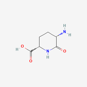 3-Amino-2-piperidone-6-carboxylic acid