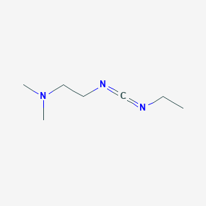 molecular formula C7H15N3 B123668 1-Ethyl-3-(3-dimethylaminoethyl)carbodiimide CAS No. 141650-20-6
