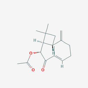 molecular formula C17H24O3 B1236708 Buddledin A 
