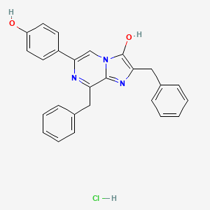 molecular formula C26H22ClN3O2 B12367092 Coelenterazine h hydrochloride 