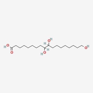 molecular formula C18H36O5 B1236716 Phloionolic acid CAS No. 496-86-6