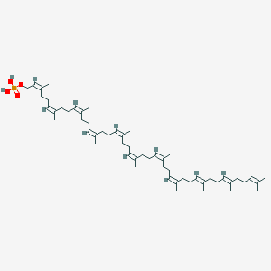 molecular formula C55H91O4P B1236718 Undecaprenyl-mpda monophosphate 