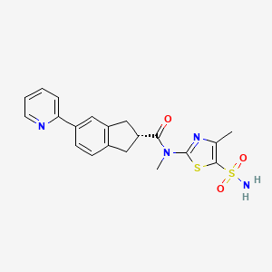 molecular formula C20H20N4O3S2 B12367369 (S)-HN0037 