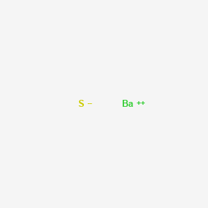 molecular formula BaS B1236753 Barium sulfide CAS No. 8011-62-9