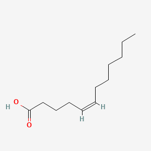 molecular formula C12H22O2 B1236769 5E-dodecenoic acid CAS No. 2430-94-6