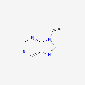 molecular formula C7H6N4 B1236784 9-Vinyl-9H-purine CAS No. 66990-12-3