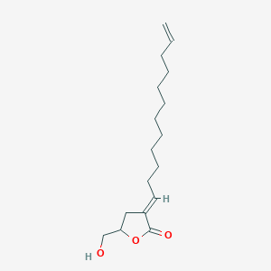 molecular formula C17H28O3 B1236787 Majorenolide 