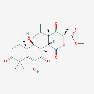 molecular formula C26H32O9 B12367902 Terretonin CAS No. 71911-90-5