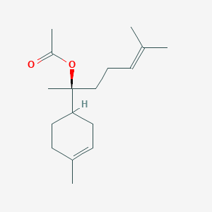 molecular formula C17H28O2 B1236792 Bisabolol acetate 