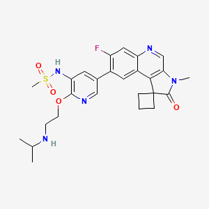 molecular formula C26H30FN5O4S B12367931 XRD-0394 