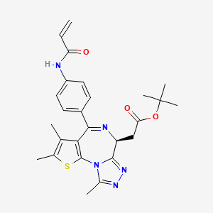 molecular formula C26H29N5O3S B12367979 MMH1 