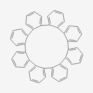 molecular formula C48H32 B1236798 Octaphenylene 