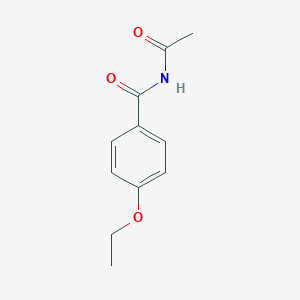 molecular formula C11H13NO3 B123680 N-Acetyl-4-ethoxybenzamide CAS No. 143827-56-9