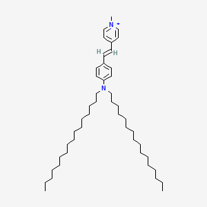 molecular formula C46H79N2+ B1236801 4-(4-Dihexadecylaminostyryl)-N-methylpyridium 