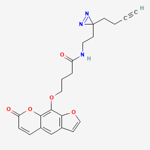 molecular formula C22H21N3O5 B12368036 SPB-AAD 