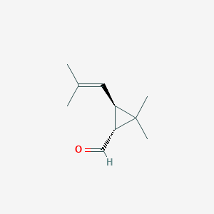 molecular formula C10H16O B1236807 trans-Chrysanthemal 