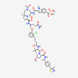 molecular formula C60H74ClN10O14PS B12368072 KT-333 CAS No. 2502186-79-8