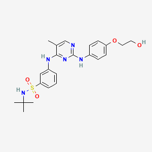molecular formula C23H29N5O4S B12368097 MMT3-72-M2 