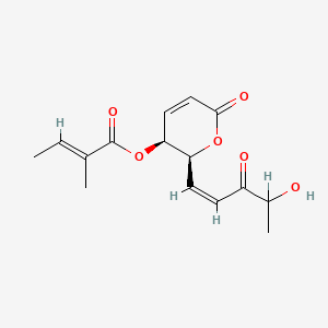 molecular formula C15H18O6 B1236812 phomopsolide A CAS No. 97529-83-4