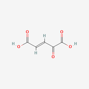molecular formula C5H4O5 B1236817 3,4-Didehydro-2-ketoglutaric acid CAS No. 6004-32-6