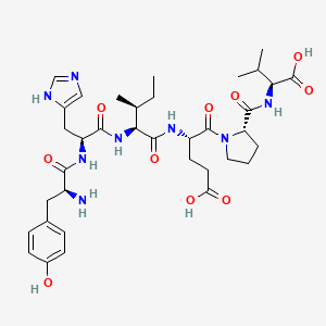 molecular formula C36H52N8O10 B12368170 YHIEPV 