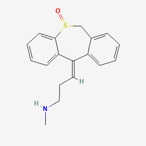 molecular formula C18H19NOS B1236820 Northiaden S-oxide CAS No. 54262-54-3