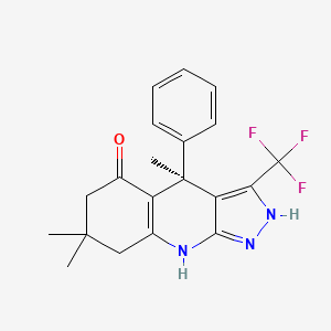 molecular formula C20H20F3N3O B12368270 BRD1652 