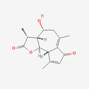 (3R,3aR,4R,9aS,9bR)-4-hydroxy-3,6,9-trimethyl-3,3a,4,5,9a,9b-hexahydroazuleno[4,5-b]furan-2,7-dione