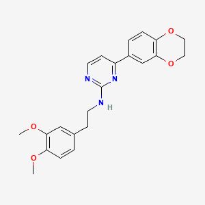 molecular formula C22H23N3O4 B12368547 AP-C3 