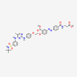 molecular formula C40H42N8O9S B12368558 MMT3-72 