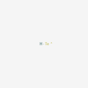 molecular formula HTe B1236864 Tellanyl CAS No. 13940-36-8