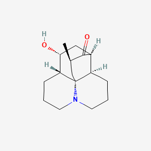 molecular formula C16H25NO2 B1236866 Annofoline 