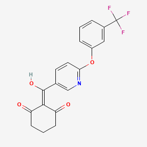 molecular formula C19H14F3NO4 B12368804 HPPD-IN-4 