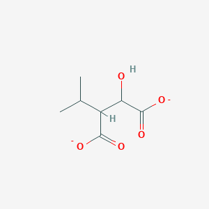 molecular formula C7H10O5-2 B1236887 3-Isopropylmalate(2-) 