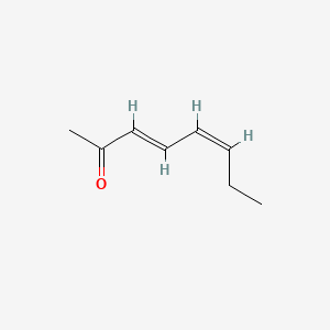 molecular formula C8H12O B1236888 (3E,5Z)-octa-3,5-dien-2-one 