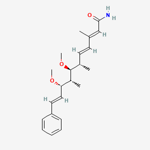 molecular formula C22H31NO3 B1236909 Crocacin C CAS No. 237425-38-6