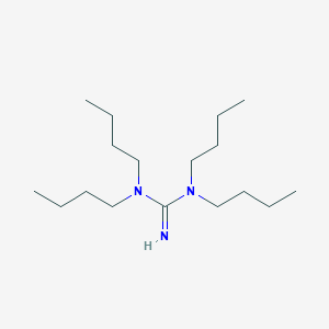 molecular formula C17H37N3 B123691 Guanidine, N,N,N',N'-tetrabutyl- CAS No. 145542-04-7