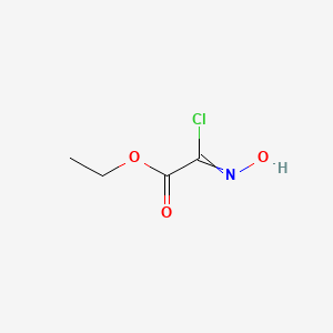 molecular formula C4H6ClNO3 B1236916 Ethyl 2-chloro-2-(hydroxyimino)acetate 