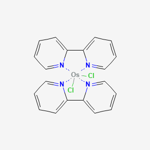 molecular formula C20H16Cl2N4Os B1236919 Osmium bis(2,2'-bipyridine)chloride CAS No. 79982-56-2