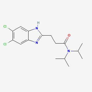 molecular formula C16H21Cl2N3O B12369254 MSU-43085 