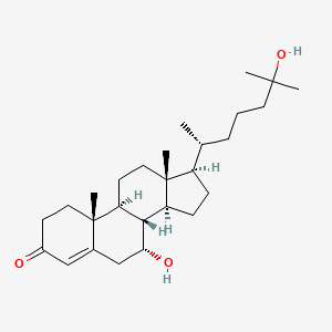 7alpha,25-Dihydroxy-4-cholesten-3-one
