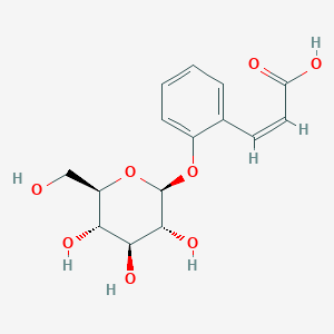 molecular formula C15H18O8 B1236938 cis-melilotoside 