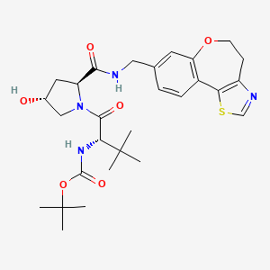 molecular formula C28H38N4O6S B12369383 E3 ligase Ligand 27 