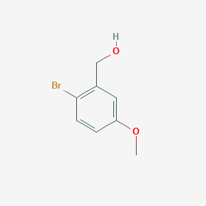 molecular formula C8H9BrO2 B123694 (2-Bromo-5-methoxyphenyl)methanol CAS No. 150192-39-5