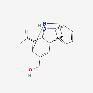 molecular formula C19H22N2O B1236942 Minfiensine 